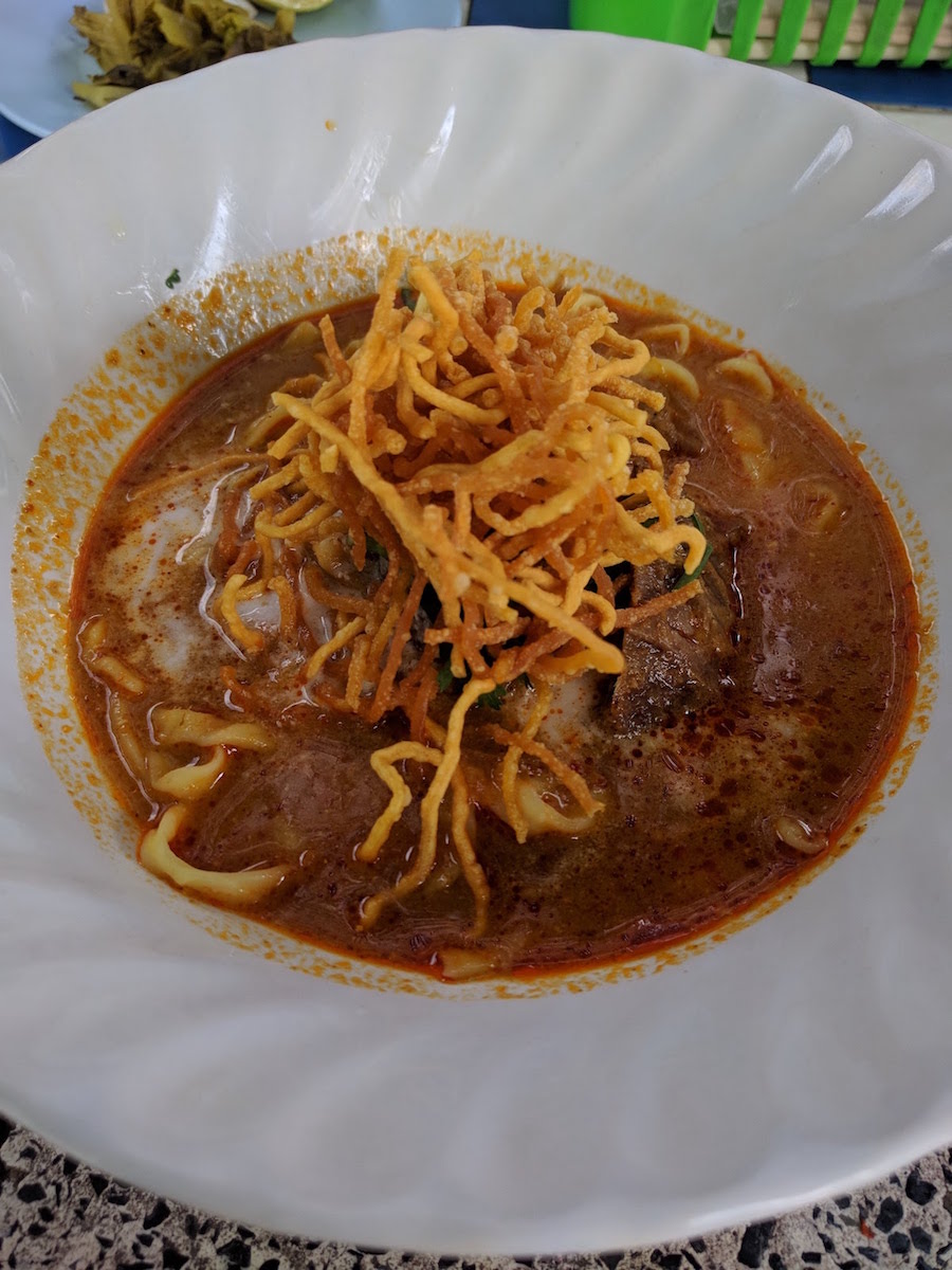 Khao soi with beef